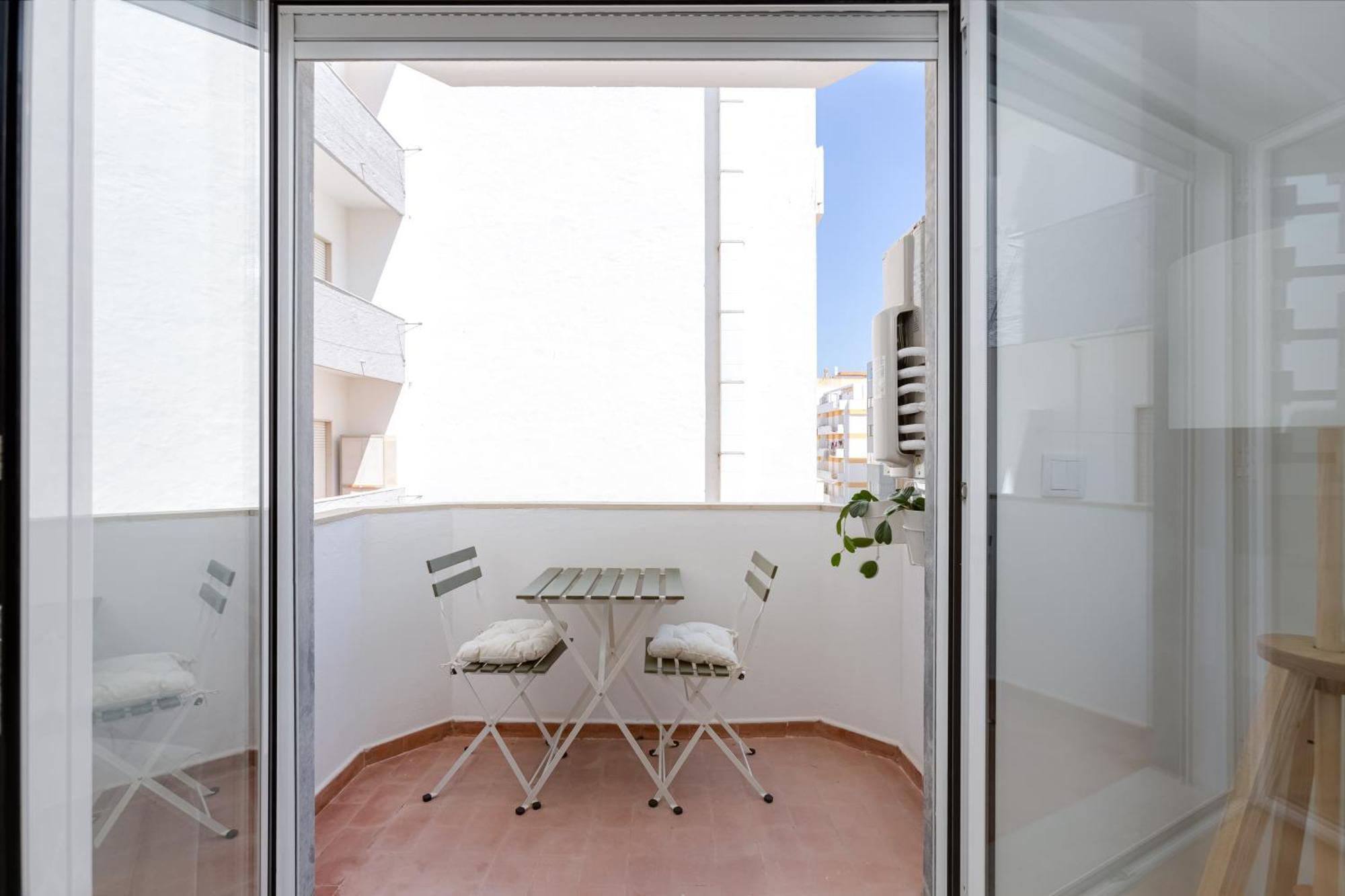 Apartmán T2 Rosa Dos Ventos, A/C & Terrace - Casas & Papeis Armação de Pêra Exteriér fotografie